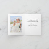 Fleurs avec Merci photo (Intérieur)