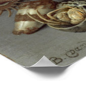 Fleurs - Balthasar van der Ast Poster des Beaux-Ar (Coin)