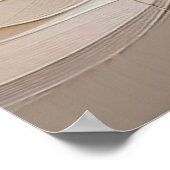 Fleurs Beige-Rose moderne 32 Poster (Coin)