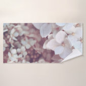 FLEURS BLANCHES (Serviette de bain)
