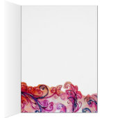 FLEURS BLANCHES COEUR / Meilleure maman du monde (Intérieur (Droit))