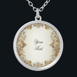 Fleurs blanches Collier d'or décoratif<br><div class="desc">Belle Fleurs blanches Collier d'or décoratif</div>