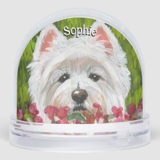 Fleurs blanches et roses (Arrière)