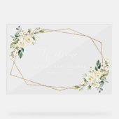 Fleurs blanches, Fleurs de crème, Baby shower d'ac (Recto)