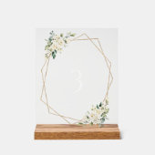 Fleurs blanches, Fleurs de crème, Boho, Numéros de (Recto)