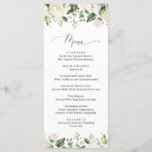 Fleurs blanches, Fleurs de crème, Menu Fête des ma (Devant)