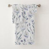 Fleurs blanches Floral Motif sans joint (En situation)