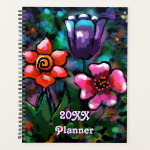 Fleurs blanches florales violettes bleu rose