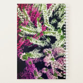 Fleurs blanches, roses et violettes (Dos)