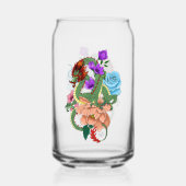 Fleurs bleues chinoises de la marine Dragon (Verso)