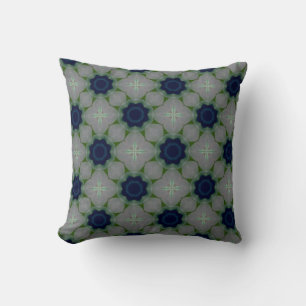 Fleurs Bleues Coussin American MoJo