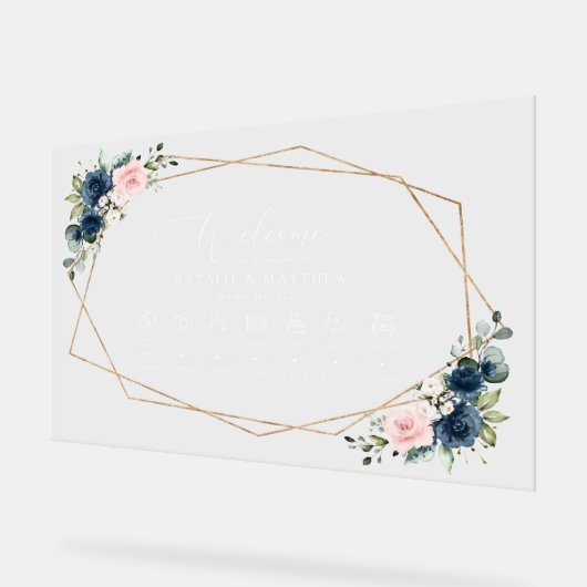 Fleurs bleues de la Marine, Fleurs roses, Chronolo (Angle)