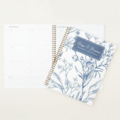 Fleurs bleues et blanches de campagne (Devant avec enveloppe)