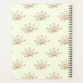 Fleurs Bleues, Fleurs Rouges, Motif De Fleurs (Dos)