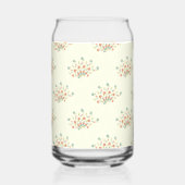 Fleurs Bleues, Fleurs Rouges, Motif De Fleurs (Recto)