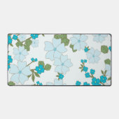 Fleurs Bleues, Motif Floral, Motif De Fleurs (Recto)