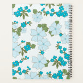 Fleurs Bleues, Motif Floral, Motif De Fleurs (Dos)