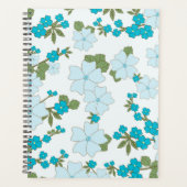 Fleurs Bleues, Motif Floral, Motif De Fleurs (Devant)