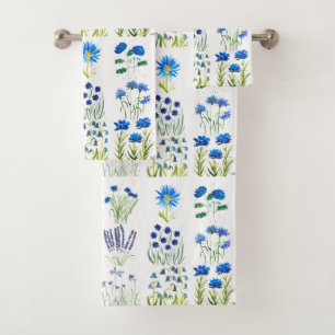 Fleurs bleues rustiques Fleurs de Cornflowers Aqua