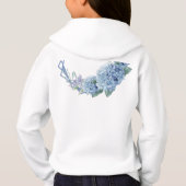 Fleurs Bleues Soyez Mes Valentines Florales Filles (Dos)