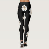 Fleurs Bloom Imprimer Leggings - Design et confort (Dos)