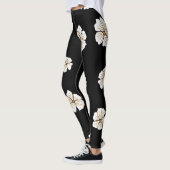 Fleurs Bloom Imprimer Leggings - Design et confort (Gauche)