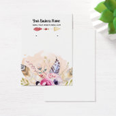 Fleurs Boho Arrow Écouter des cartes d'affichage (Bureau)