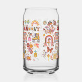 Fleurs boho colorées rétro design floral super (Droite)