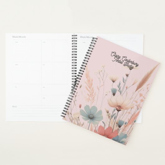 Fleurs botaniques et graminées (Devant avec enveloppe)