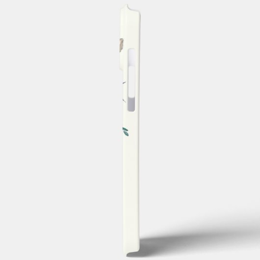 Fleurs Bouquet Giraffe coque iphone (Verso / Gauche)