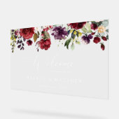 Fleurs Bourgognes, Fleurs Roses, Accueil Mariage (Angle)