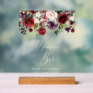Fleurs Bourgognes, Fleurs Roses, Boho, Momosa Bar