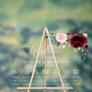 Fleurs Bourgognes, Fleurs roses, Chronologie Maria