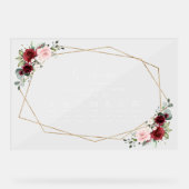 Fleurs Bourgognes, Fleurs roses, Chronologie Maria (Recto)