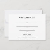 Fleurs brillantes | Carte cadeau Violet Blue orang (Dos)