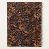 Fleurs Brown Western Cowgirl (Dos)