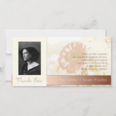 Fleurs Cadre photo Sympathie Merci P (Devant)