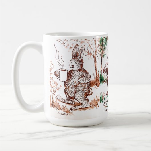 Fleurs Café Hugs mug (Gauche)