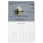 Fleurs - Calendrier de 18 mois (Feb 2026)