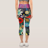 Fleurs capri leggings (Verso)