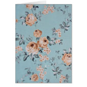 Fleurs - Carte (Devant)