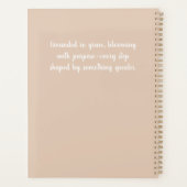 Fleurs chamomiles orange et jaune sur bois rustiqu (Dos)