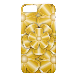 Fleurs Chrome - Coque Or-Mate coque iphone