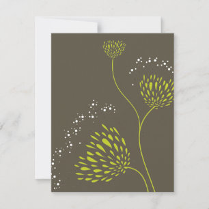 Fleurs Chrysanthemum Floral Mariage élégant RSVP