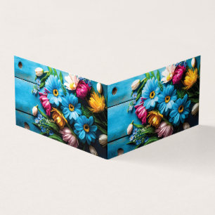 Fleurs colorées