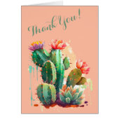 Fleurs colorées de cactus (Devant)