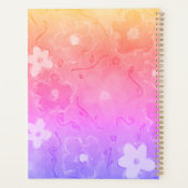 Fleurs colorées défraîchies (Dos)