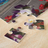 Fleurs colorées Dingle, Irlande Puzzle (Côté)