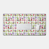 Fleurs colorées du jardin (Clavier et souris)