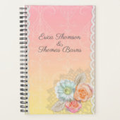 Fleurs Colorées Et Dentelle Blanche (Devant)